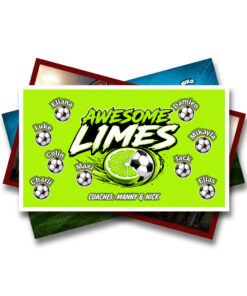 Soccer Ayso custom team banners