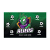 Aliens 1 AYSO custom soccer banner