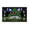 Raptors AYSO custom soccer banner