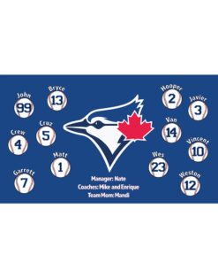 Toronto Blue Jays 3 Custom Little League Banner