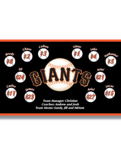 San Francisco Giants Classic little league team banner