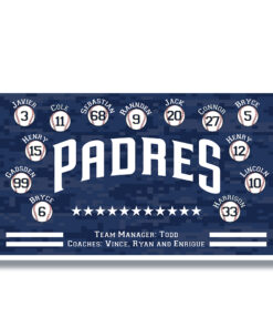 PADRES DIGITAL CAMO TEAM BANNER