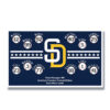 Padres 5 SD Yellow Stars Stripes Team Banner