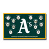 Oakland Large White A's Little League Team Banner