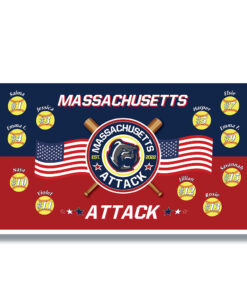 Massachusetts Attack Softball Team Banner