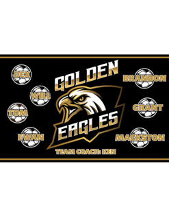 Golden Eagles 1 AYSO custom soccer banner