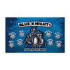 Blue Knights AYSO custom soccer banner