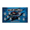 Blue Ninjas AYSO custom soccer banner