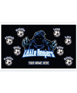 Little Reapers AYSO custom soccer banner