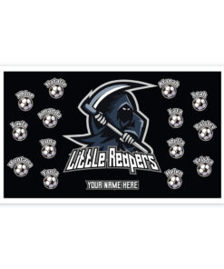 Little Reapers 2 AYSO custom soccer banner