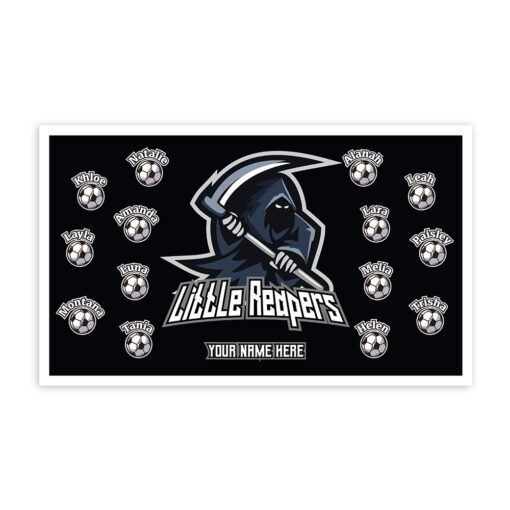 Little Reapers 2 AYSO custom soccer banner