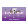 Purple Koalas 2 AYSO custom soccer banner