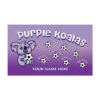 Purple Koalas AYSO custom soccer banner