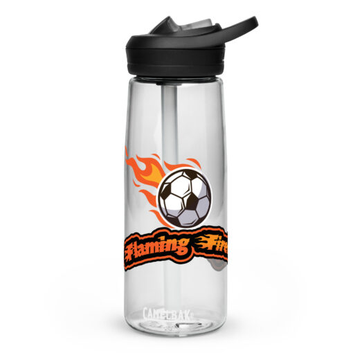 Flaming Fireballs sports water bottle