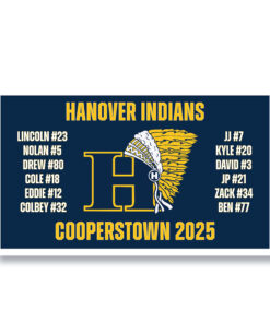 Cooperstown tournament custom baseball team banner