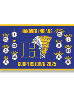 Cooperstown tournament custom baseball team banner