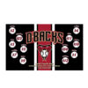 Dbacks Vertical Custom Little League Team Banner