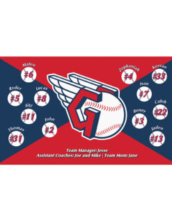 Guardians 2 Custom Team Banner for Little League Baseball