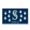 Mariners 2 Custom Team Banner for Little League Baseball