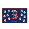 Boston Red Sox blue custom little league baseball banner