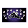 Colorado Rockies custom little league baseball banner