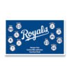 Kansas City Royals custom little league baseball banner