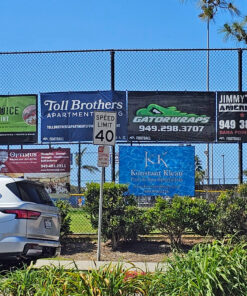 Alternative view of Custom League Sponsor Banner - Your Logo Here - 8ft x 4ft