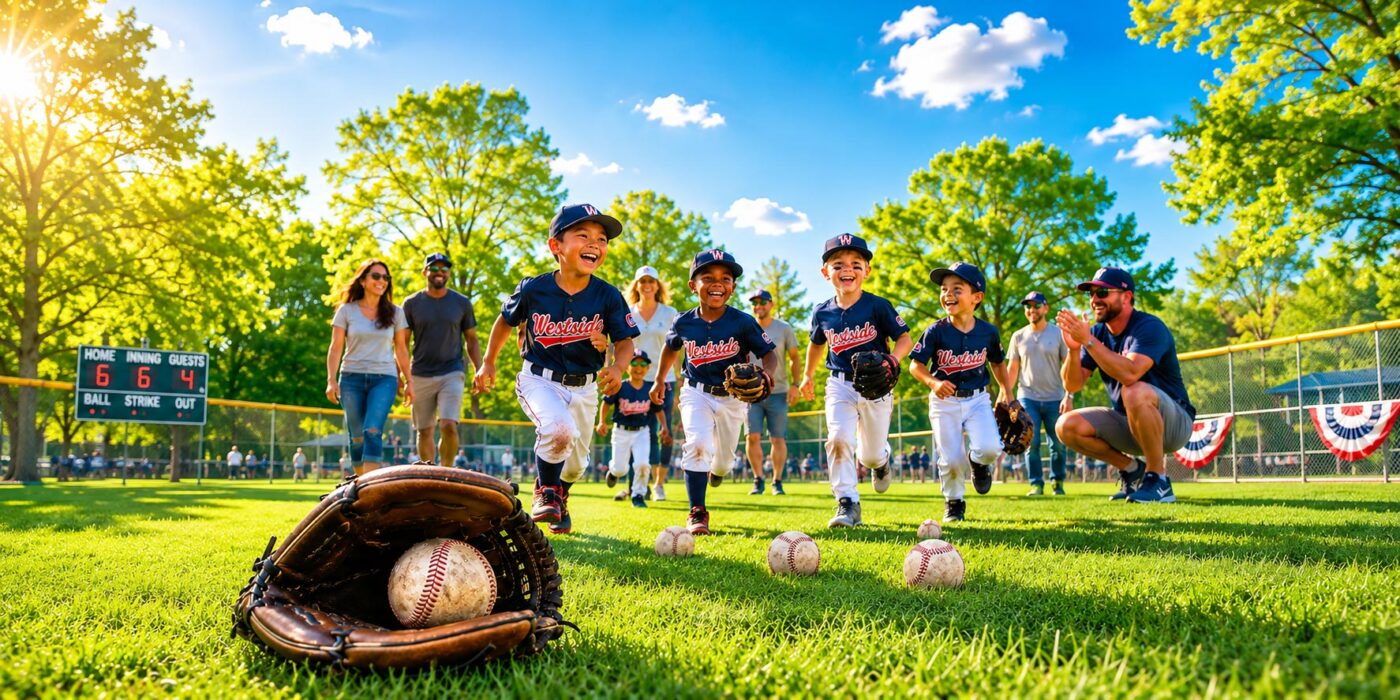 Baseball banners clothing hats shirts