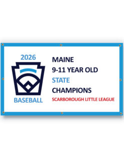 little league championship banner all star toc state champions